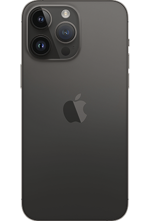 Apple iPhone 14 Pro Max Zwart