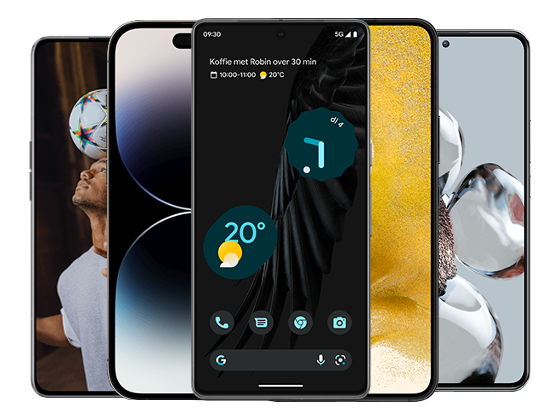Alle nieuwste telefoons bij Tele2