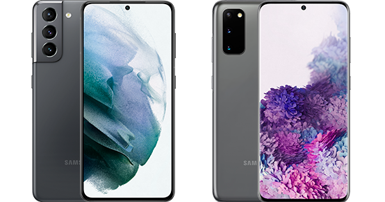 Galaxy S21 vs Galaxy S20: vergelijking van Samsungs | Tele2