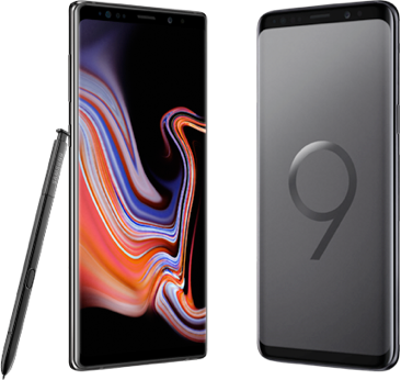 Galaxy Note 9 versus Galaxy S9+