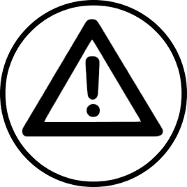 Icon gevaar